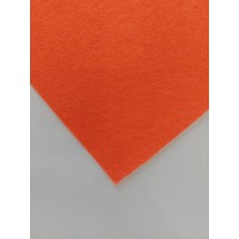 Фетр жесткий 2 мм  (20*30 см) цв. ярко-оранжевый,  цена за лист